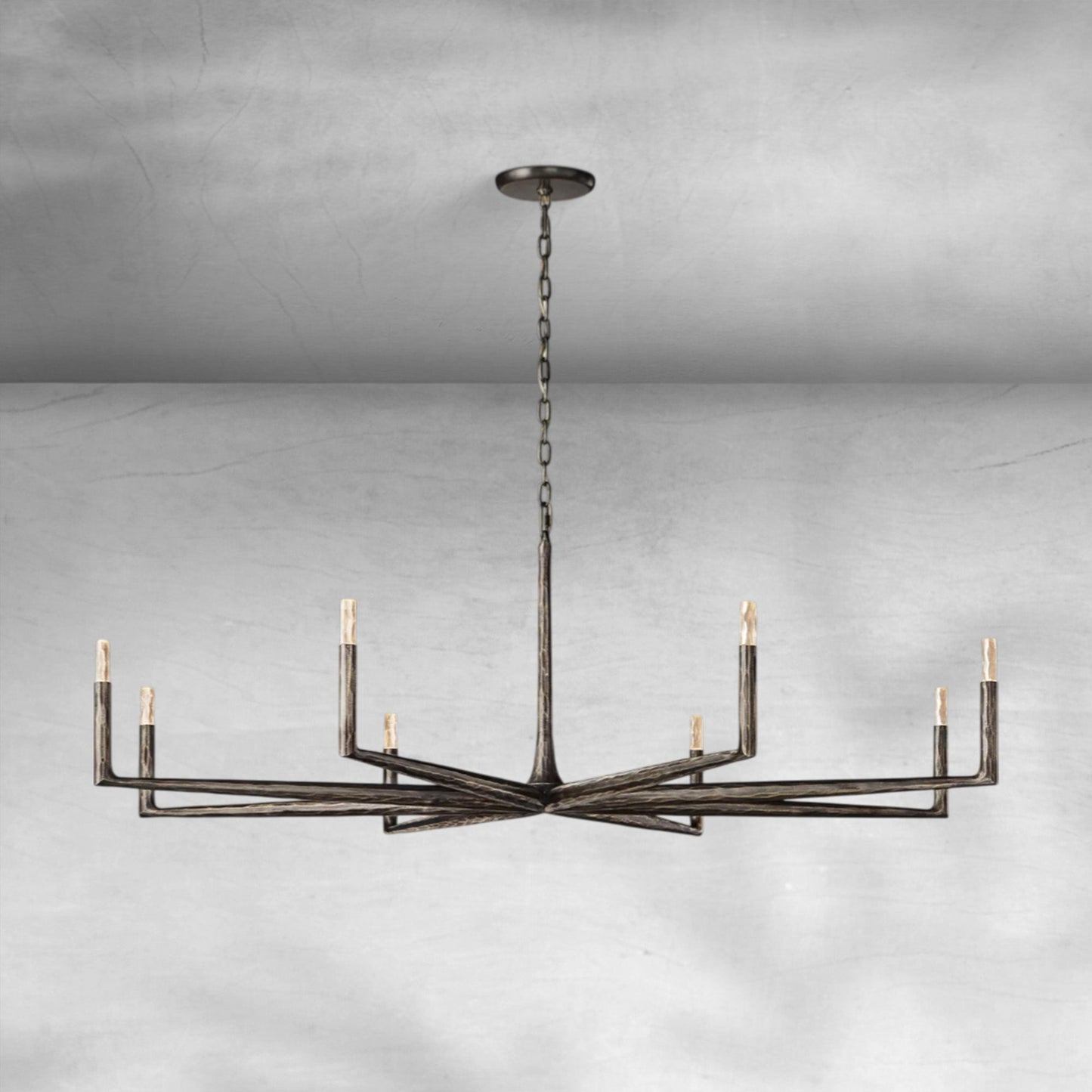 Thalen Forged Round Chandelier