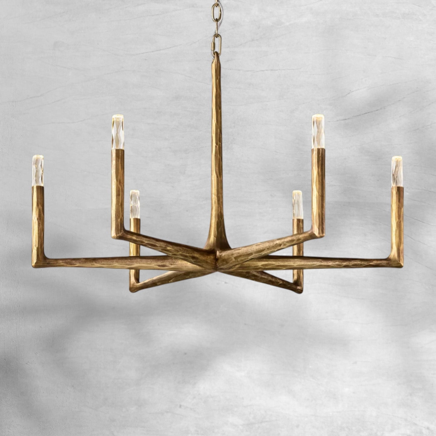 Thalen Forged Round Chandelier