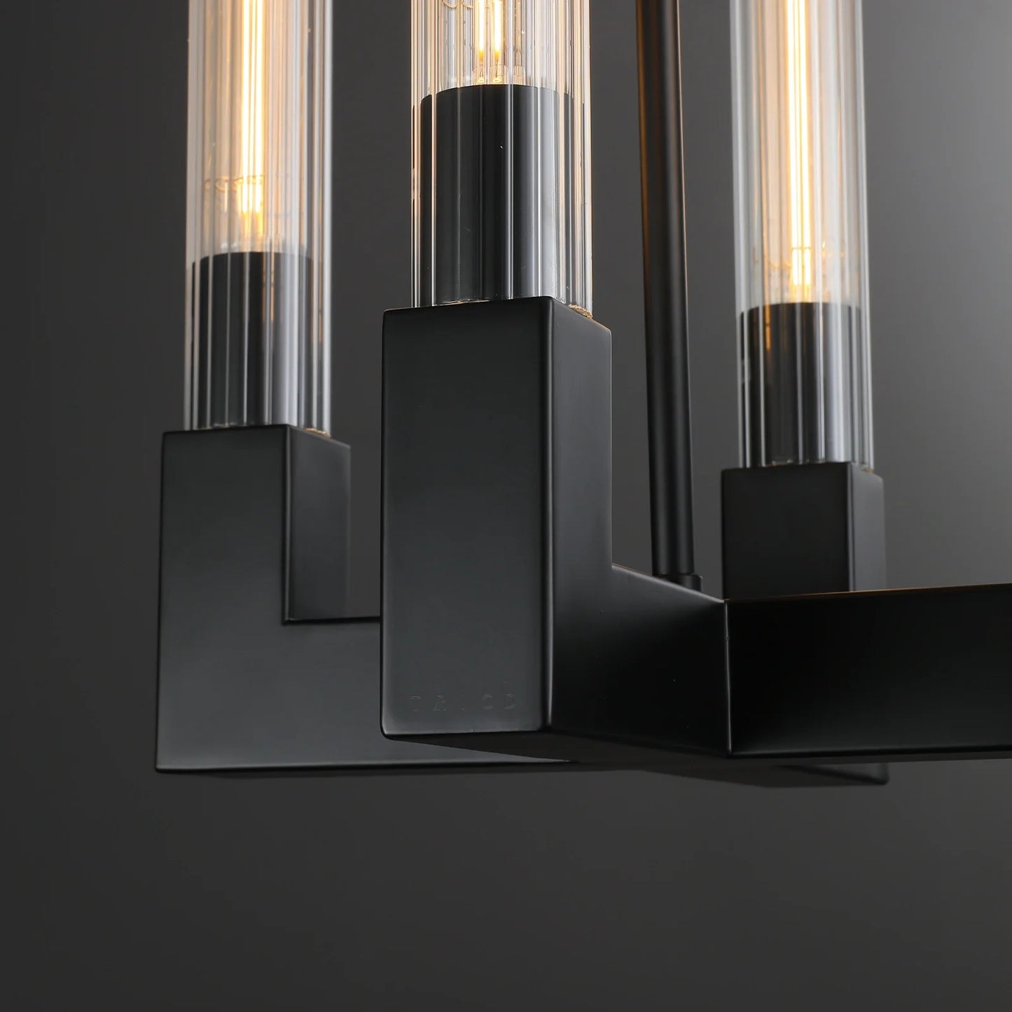 Cannel Glass Round Chandelier