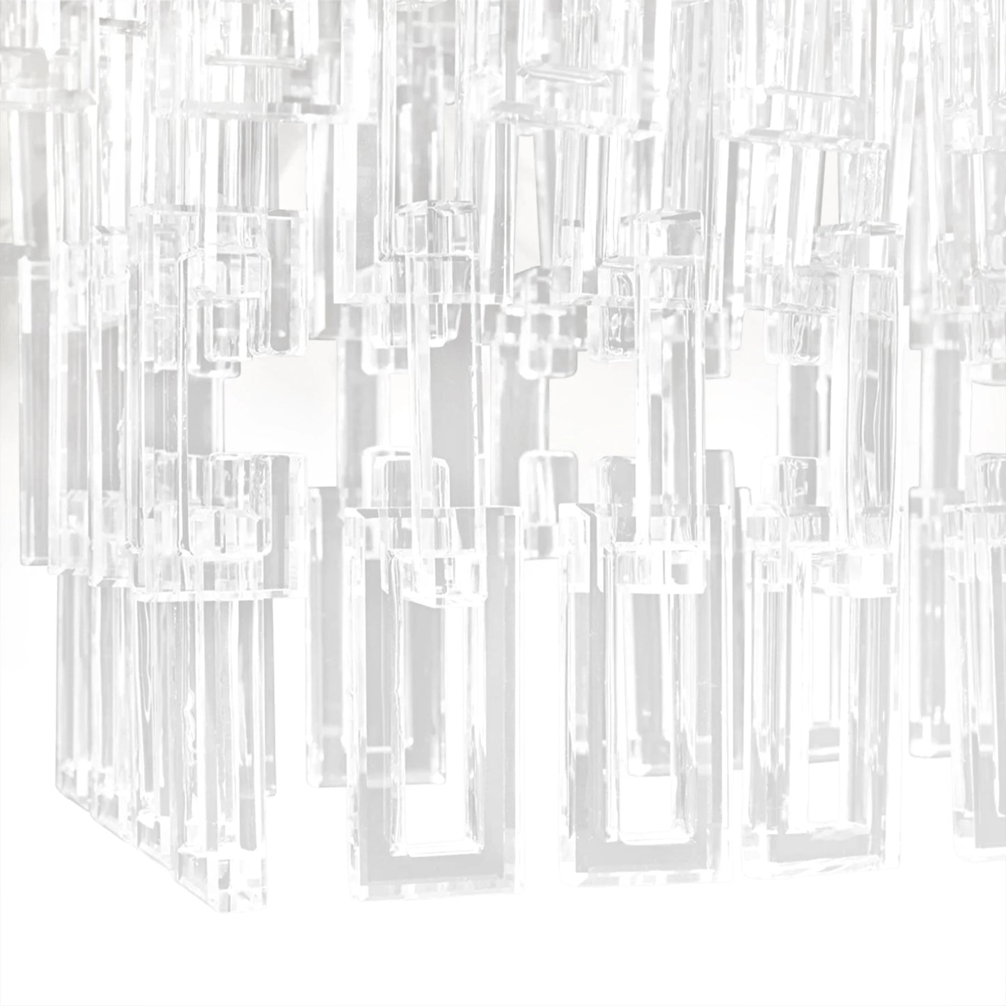 Marigan Crystal Rectangle Chandelier 60"