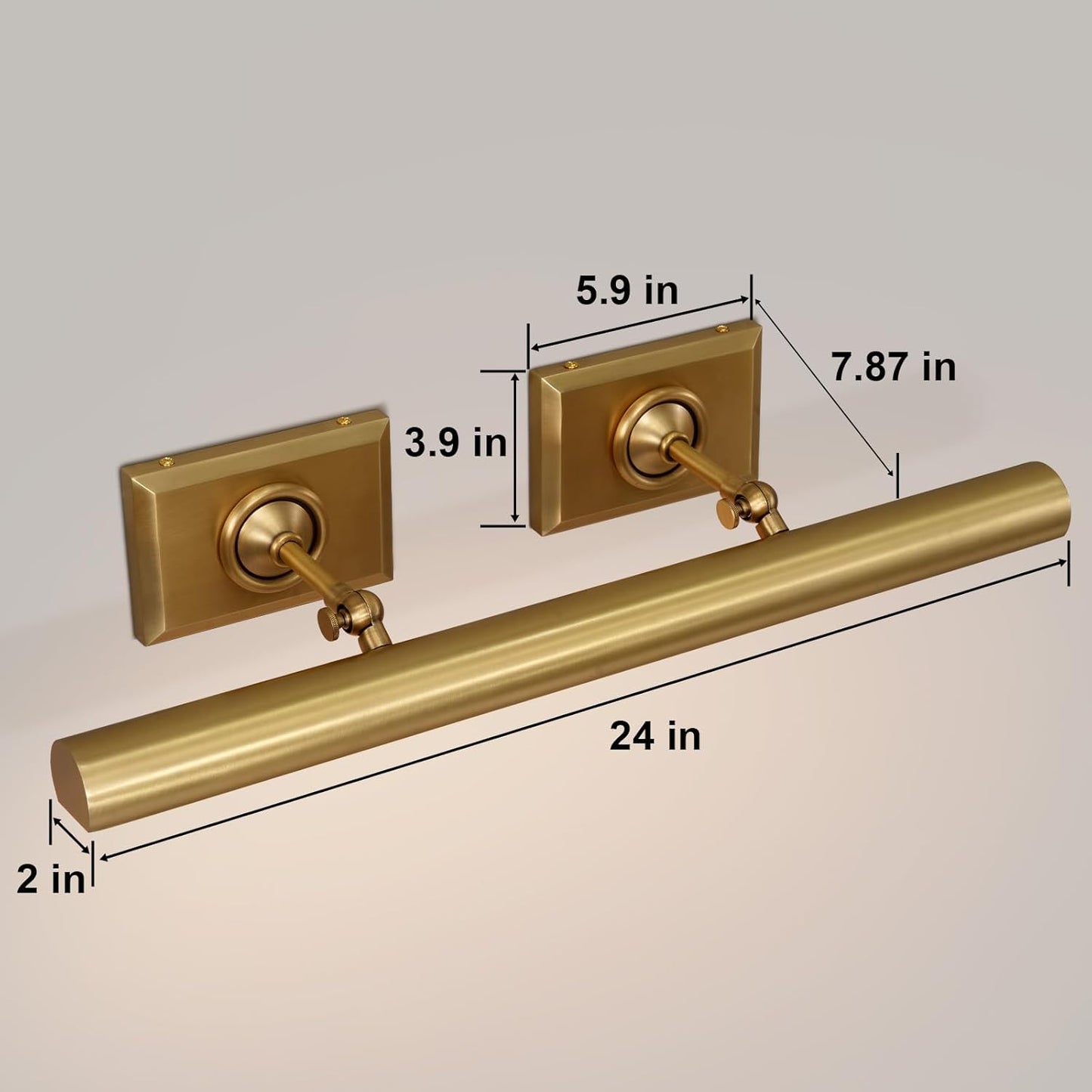 Gallery Brass Wall Lamp