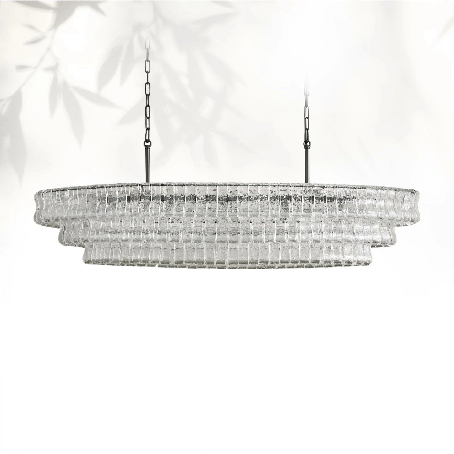 Ghiaccio Oval Chandelier