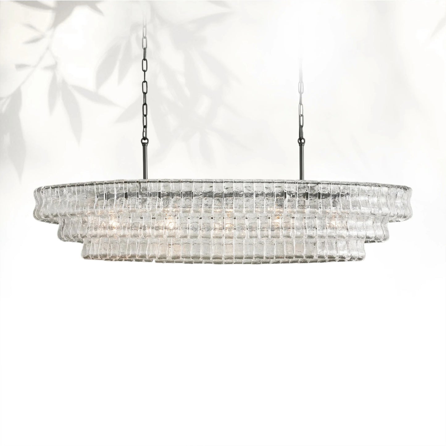 Ghiaccio Oval Chandelier
