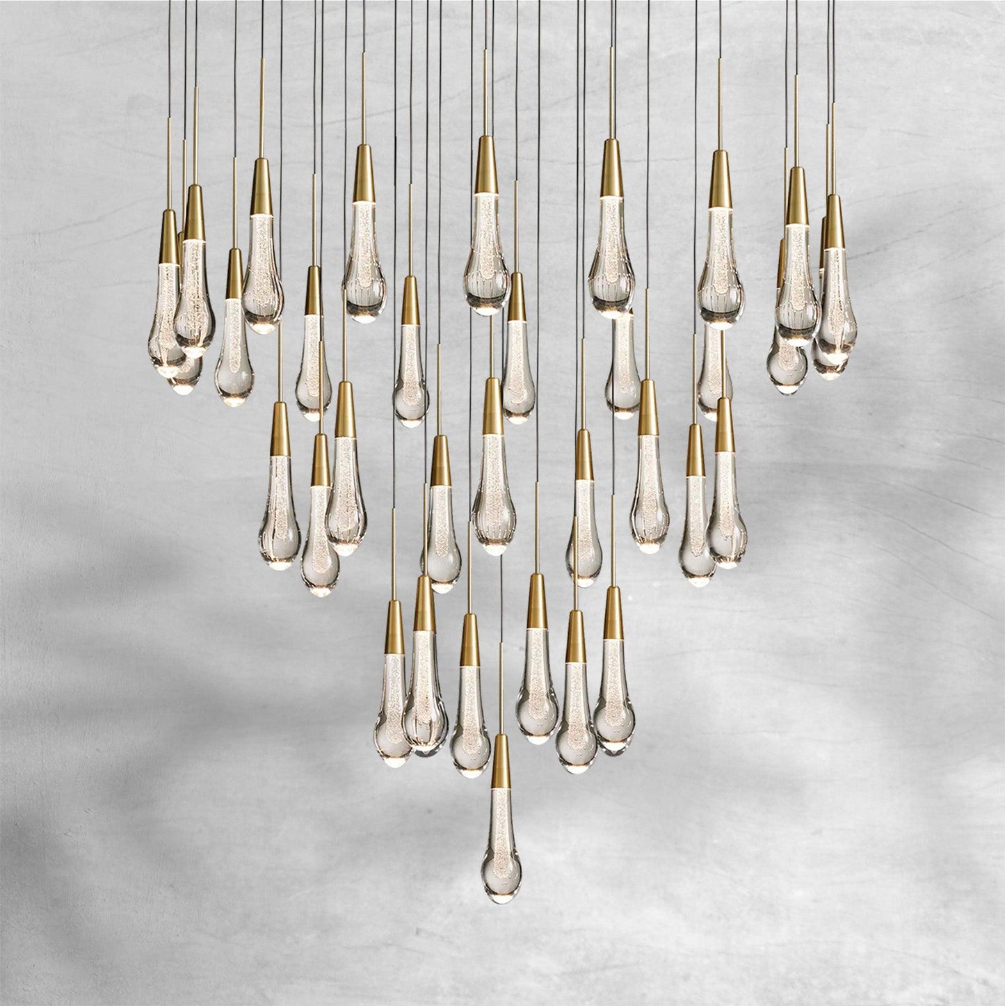 Soltaire Round Chandelier 17" 24" 36�� 48''58��