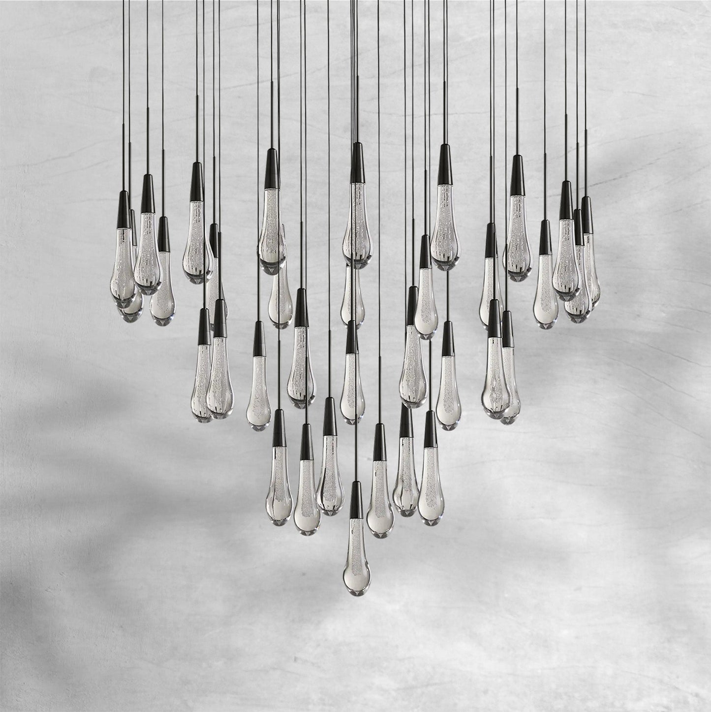 Soltaire Round Chandelier 17"24"36"48''58"