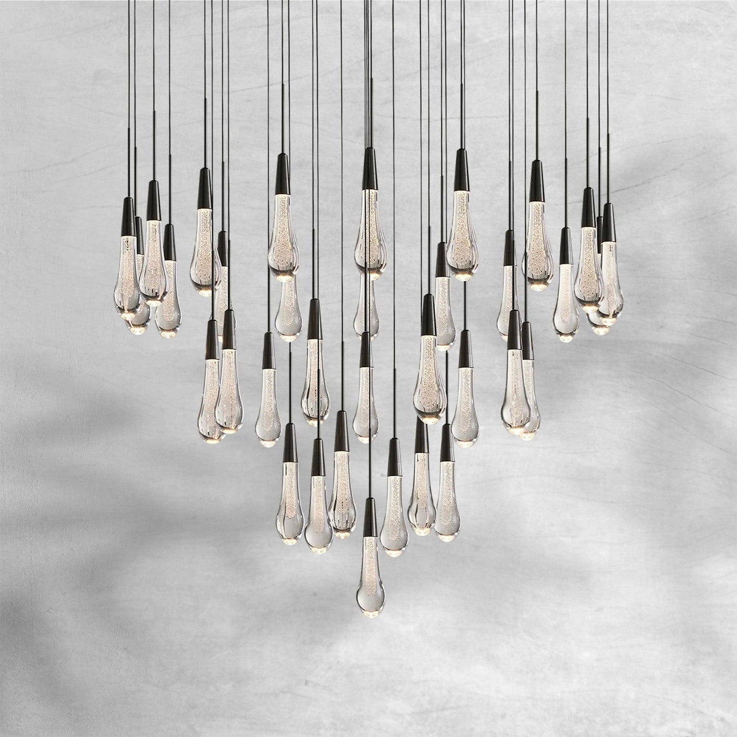 Soltaire Round Chandelier 17" 24" 36�� 48''58��