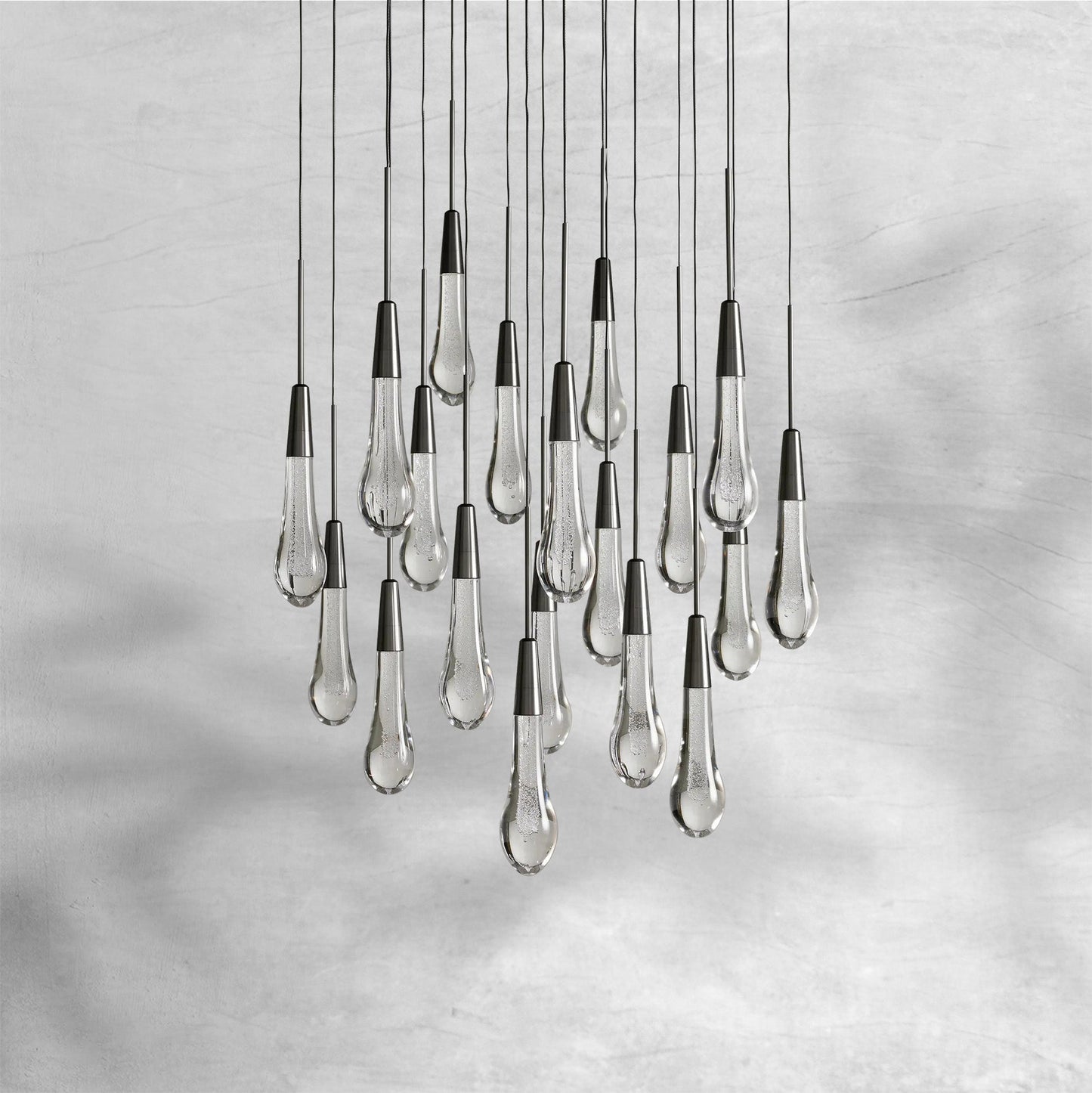 Soltaire Round Chandelier 17"24"36"48''58"