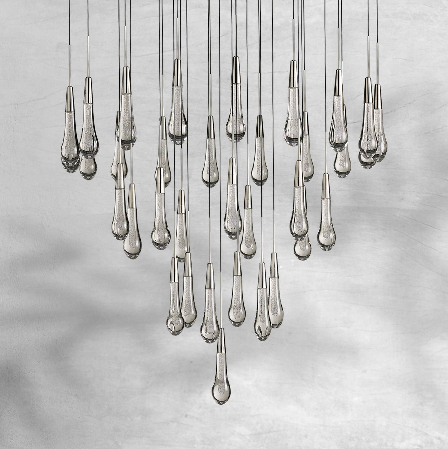 Soltaire Round Chandelier 17"24"36"48''58"