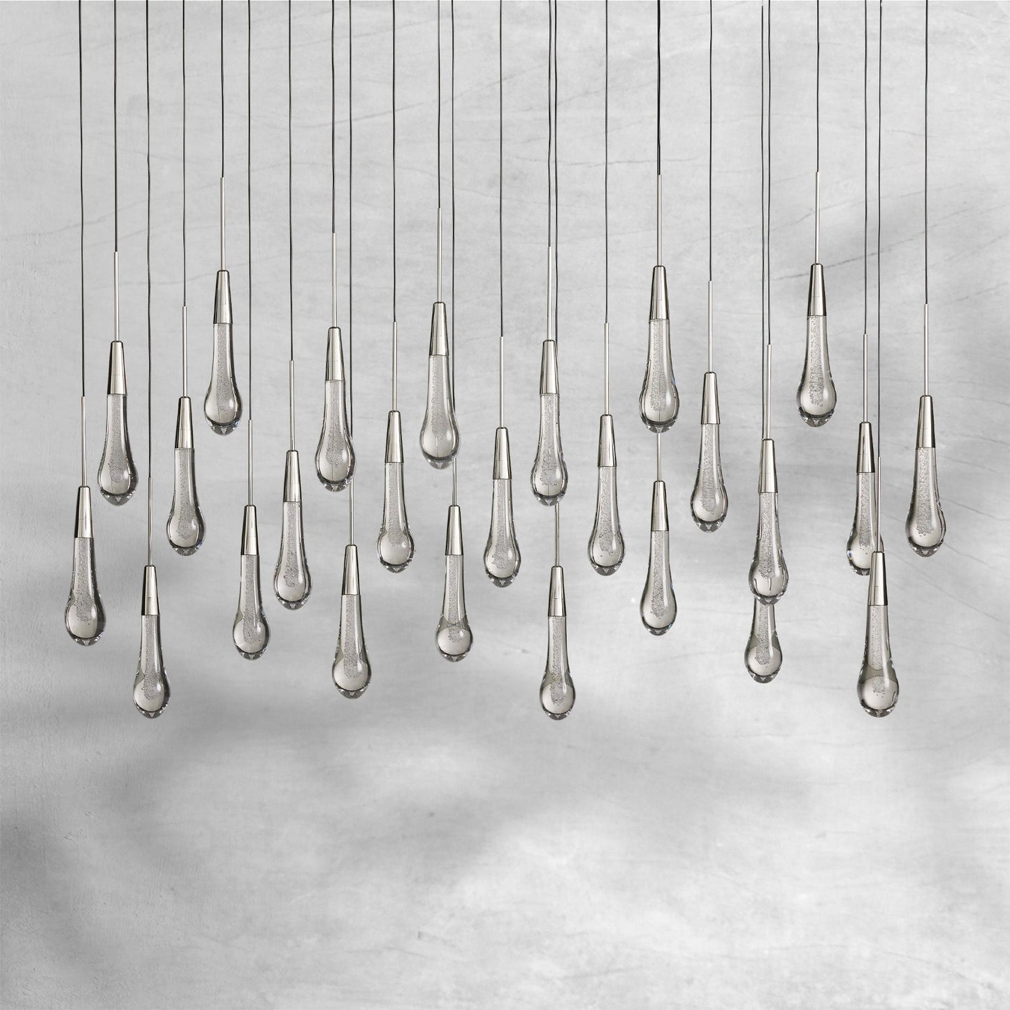Soltaire Linear Chandelier 37"50"70"