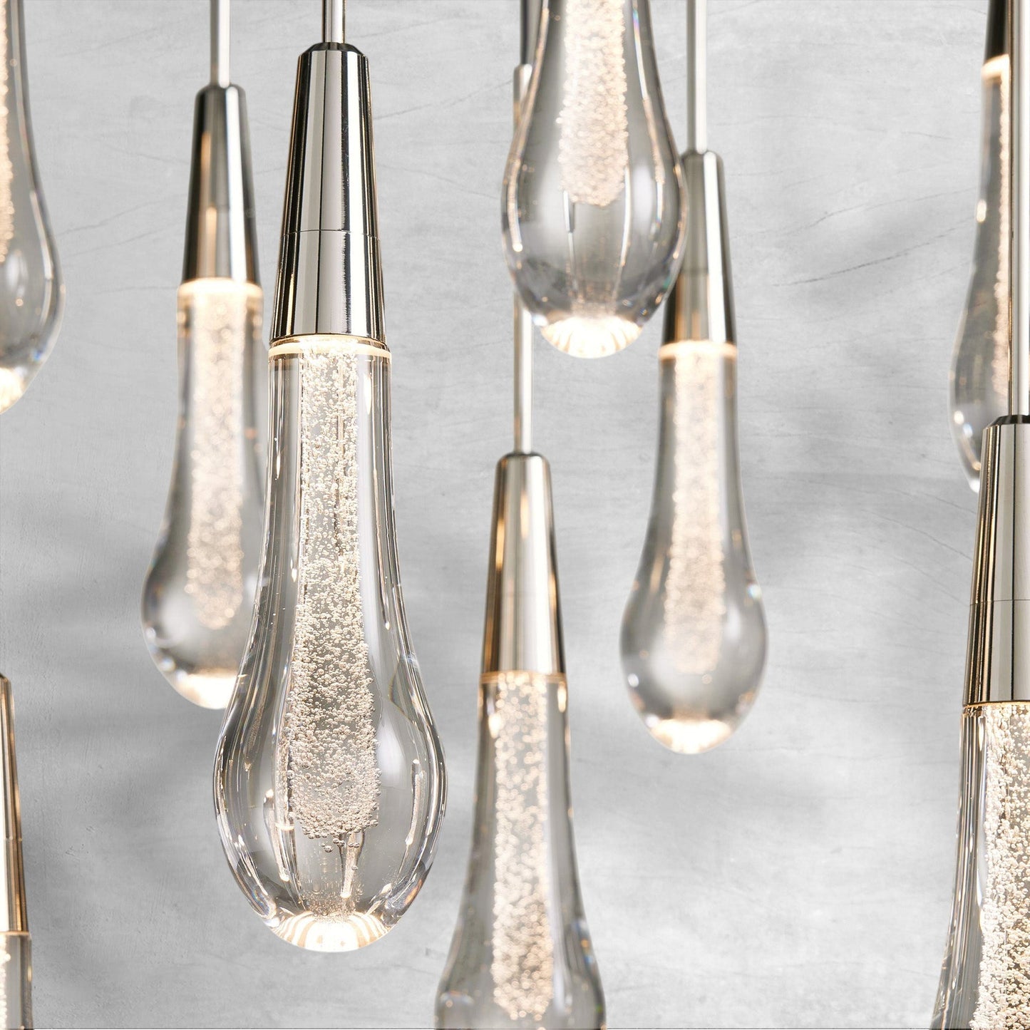 Soltaire Linear Chandelier 37"50"70"