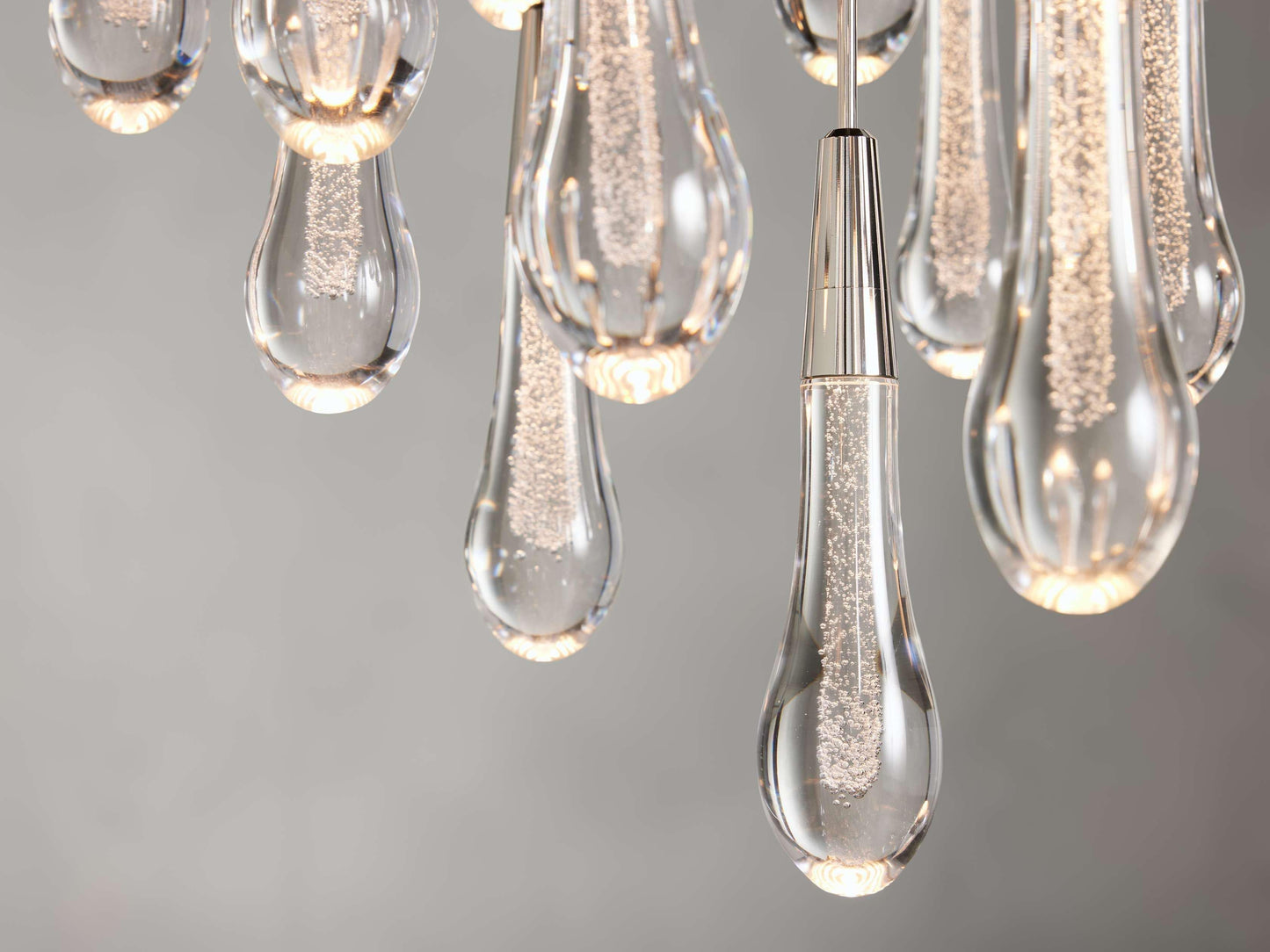 Soltaire Round Chandelier 17" 24" 36“ 48''58“