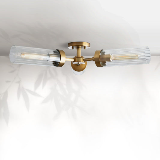 Andrees 3-Light Flushmount