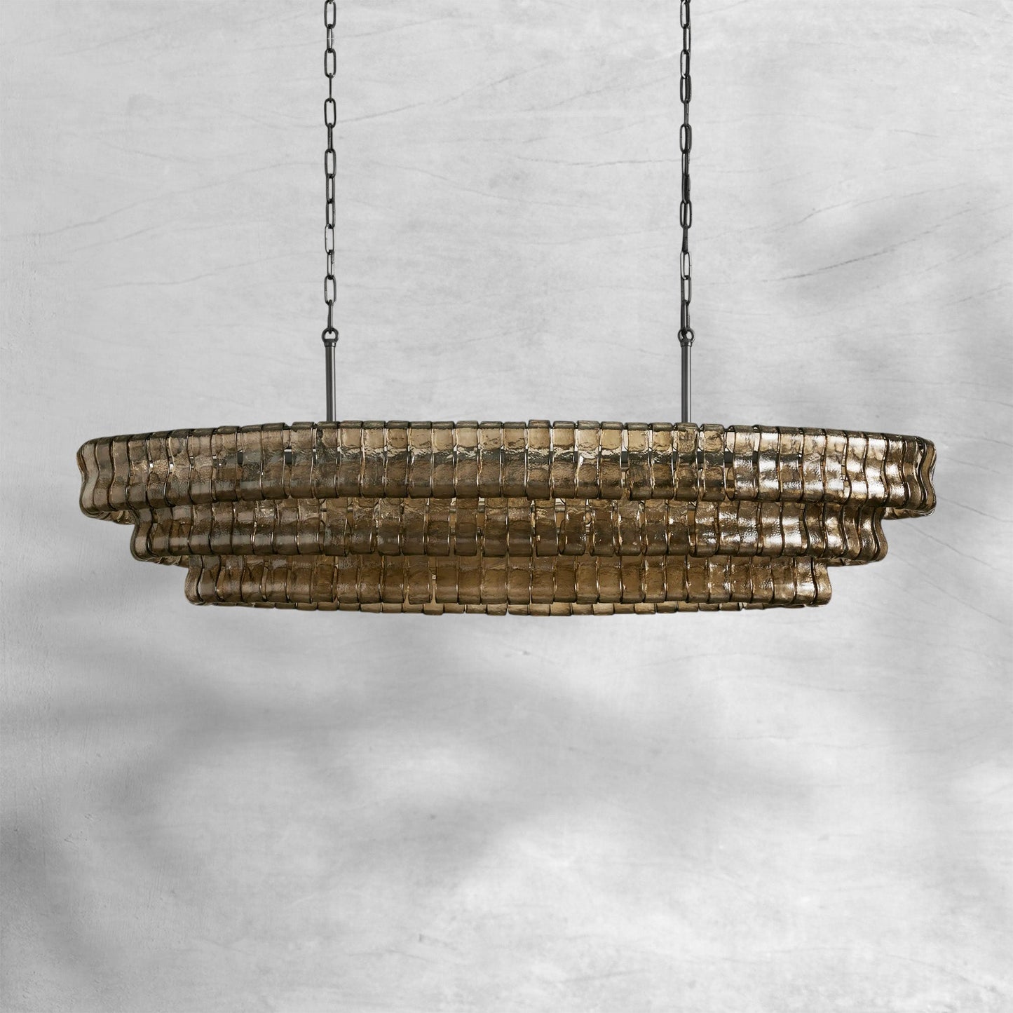 Ghiaccio Oval Chandelier