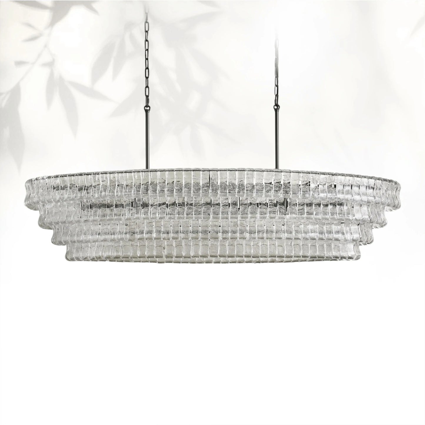 Ghiaccio Oval Chandelier