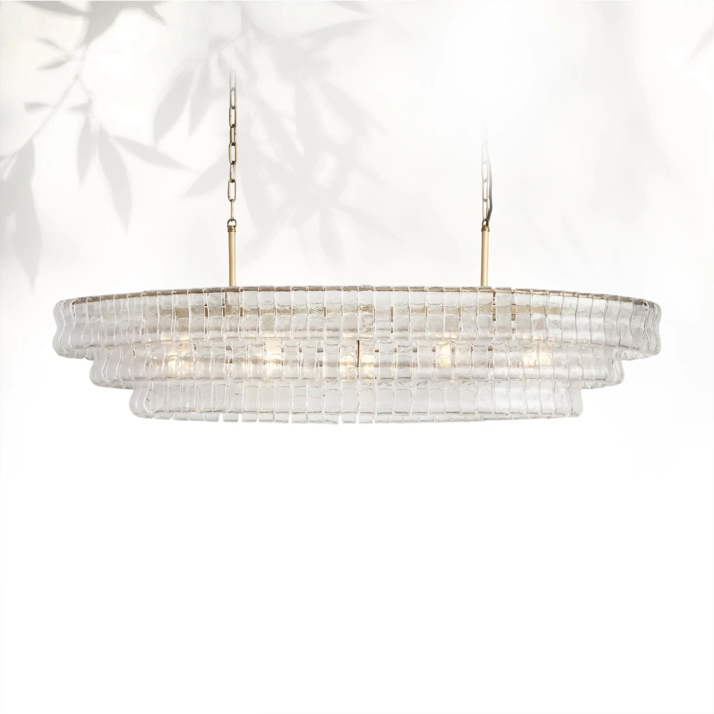 Ghiaccio Oval Chandelier