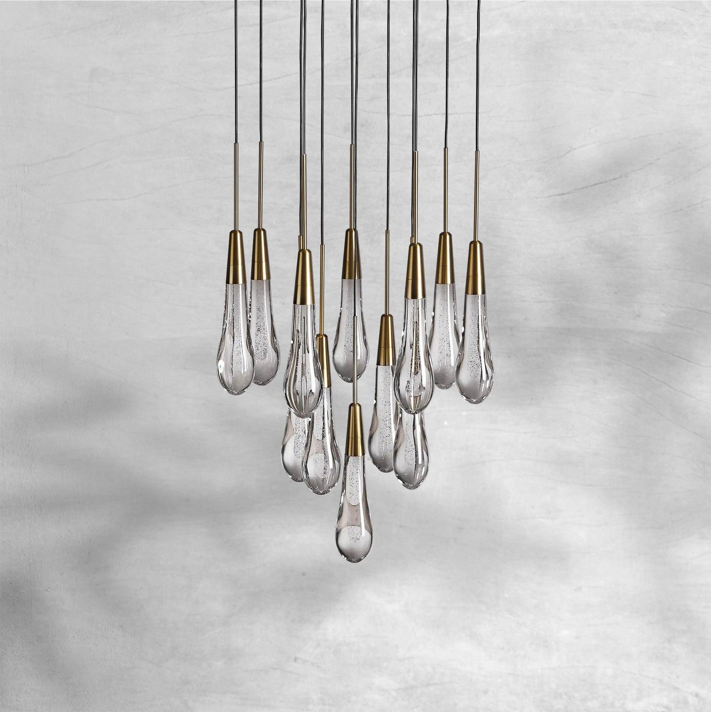 Soltaire Round Chandelier 17" 24" 36“ 48''58“