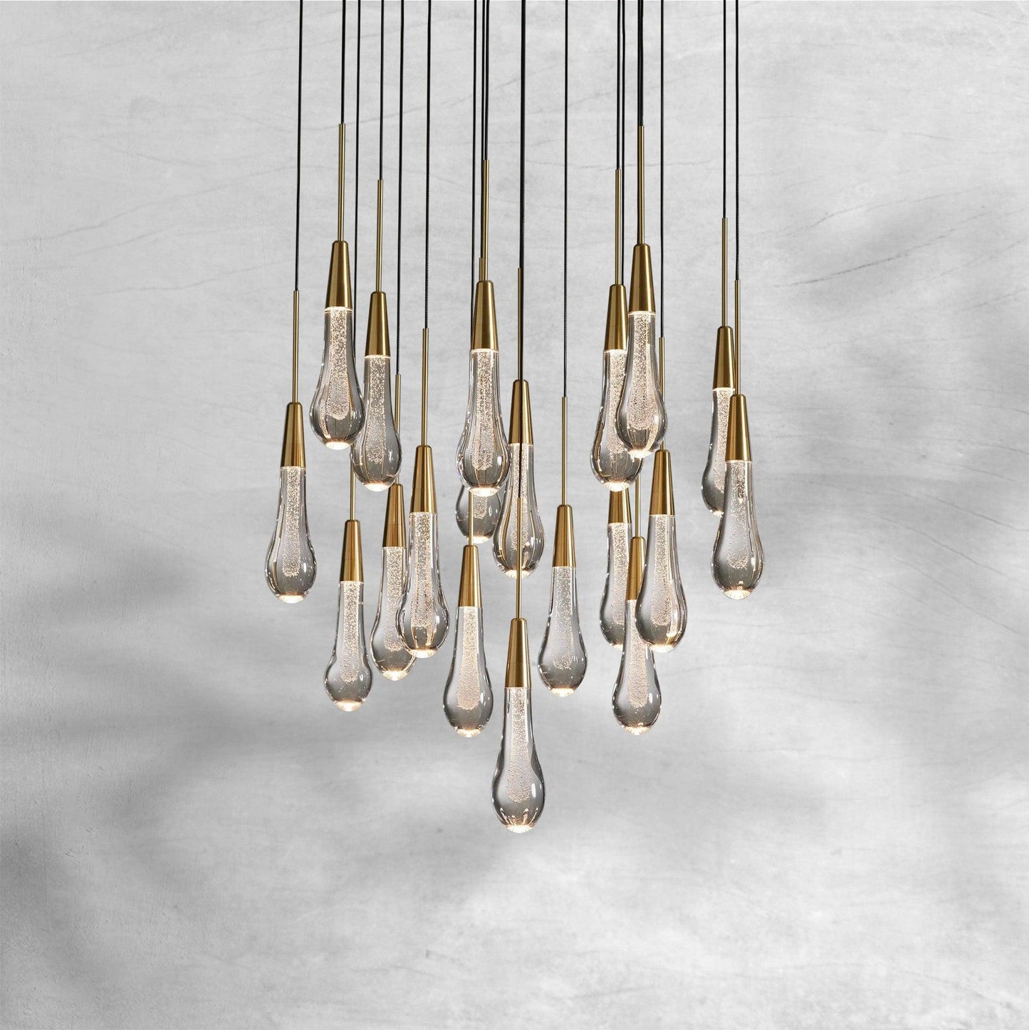 Soltaire Round Chandelier 17" 24" 36�� 48''58��