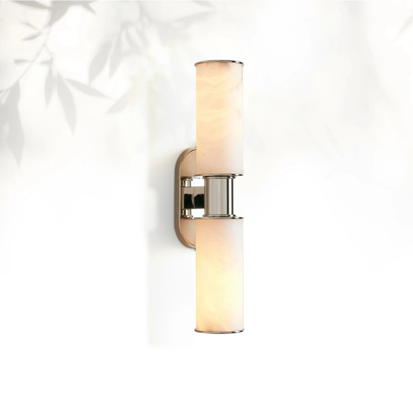 Horlin Alabaster 2-Light Wall Sconce
