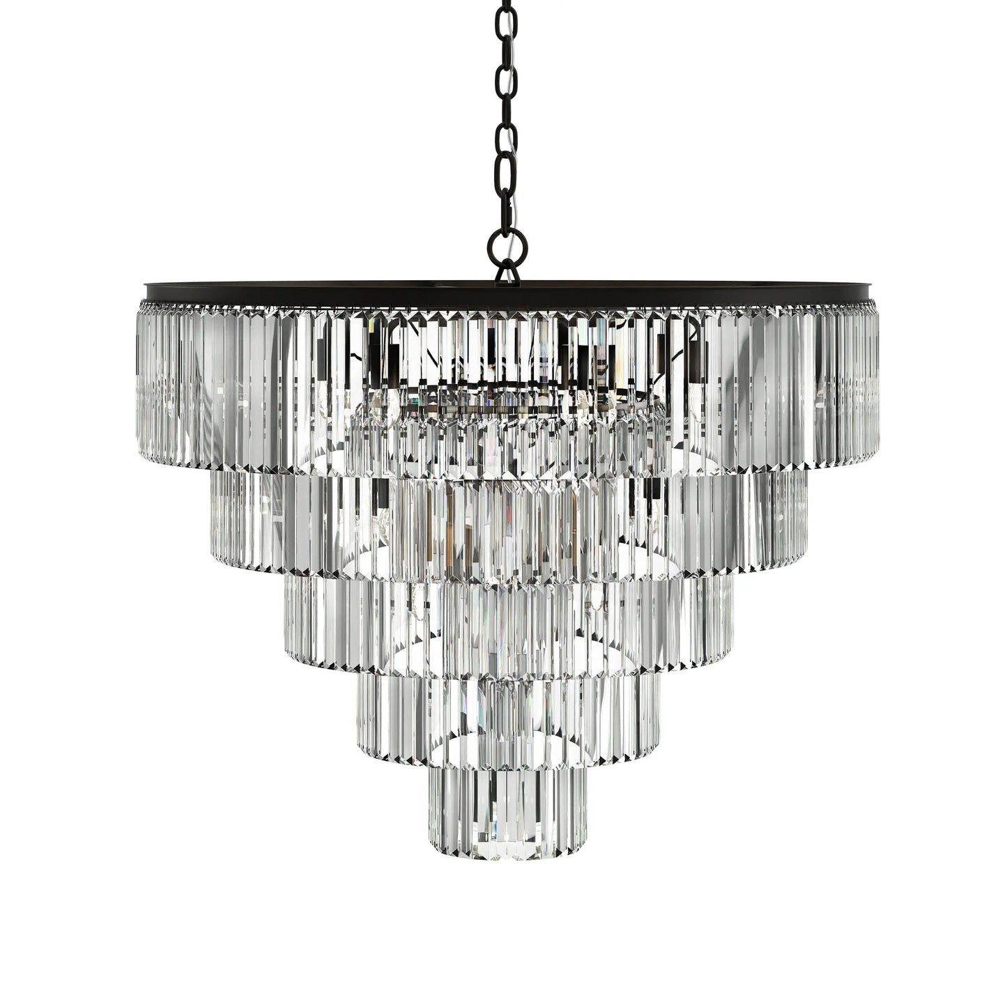 Leyland Tiered Round Chandelier