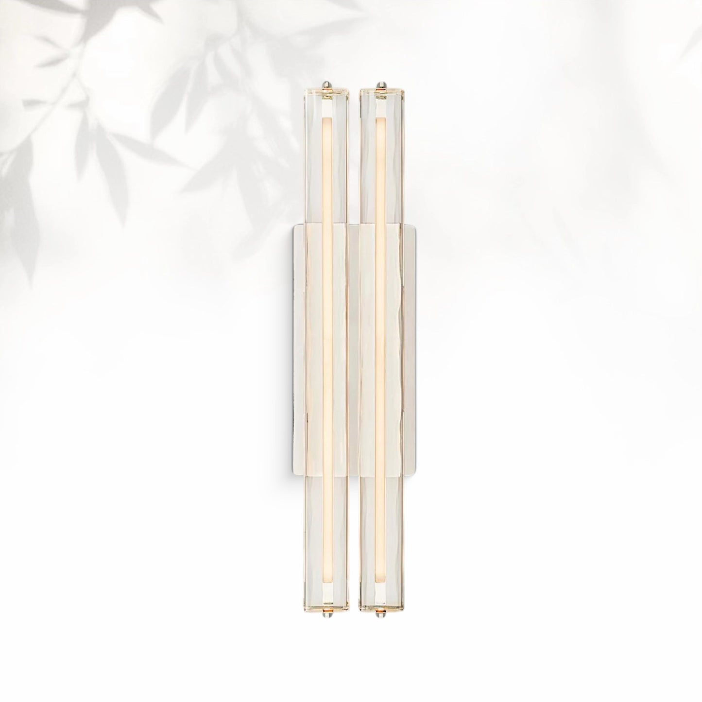 Aedubon Crystal Double Sconce