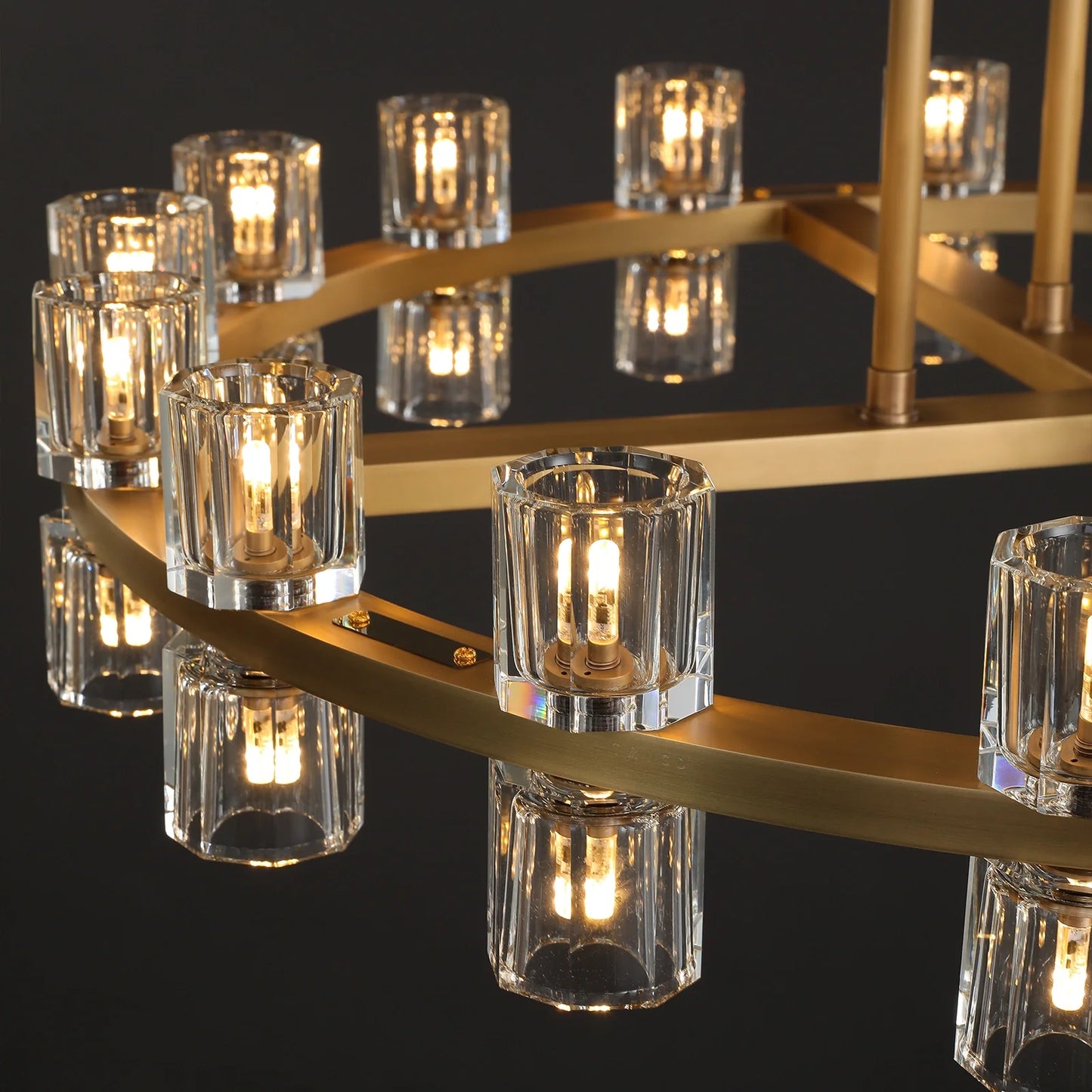 Arcachen Crystal Round Chandelier
