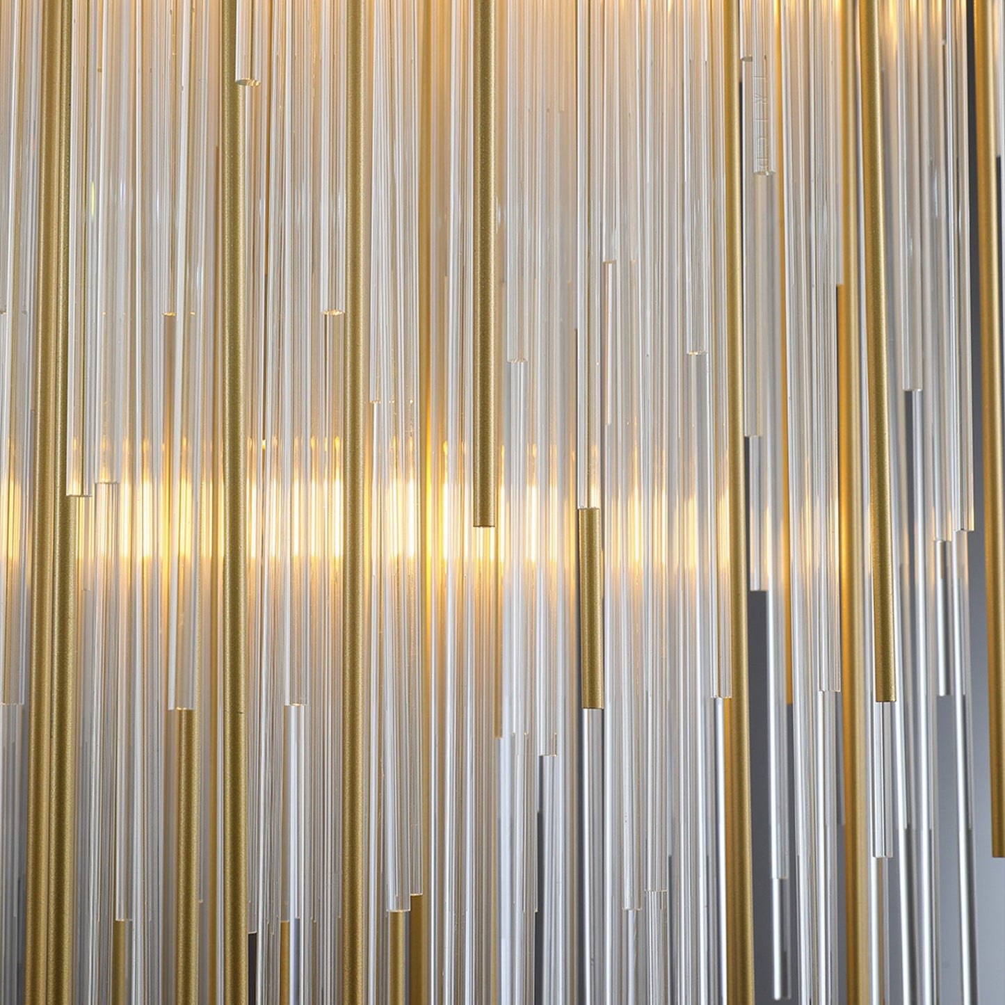 Casa Modern Glass Square Chandelier 20", 30"