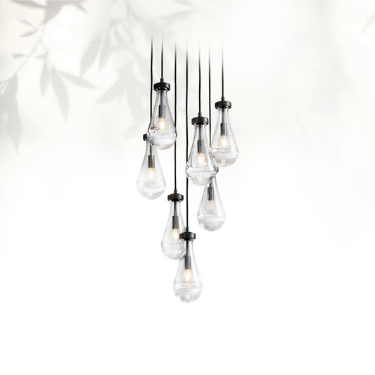 Raindrop Round Chandelier