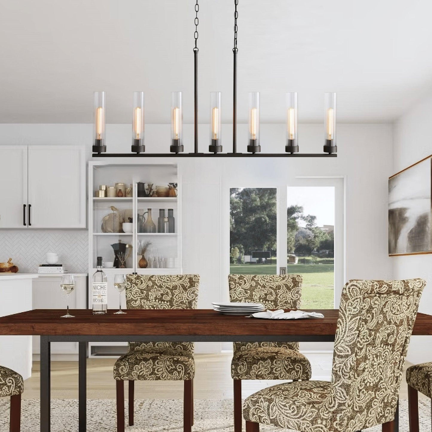 Andreas Linear Chandelier