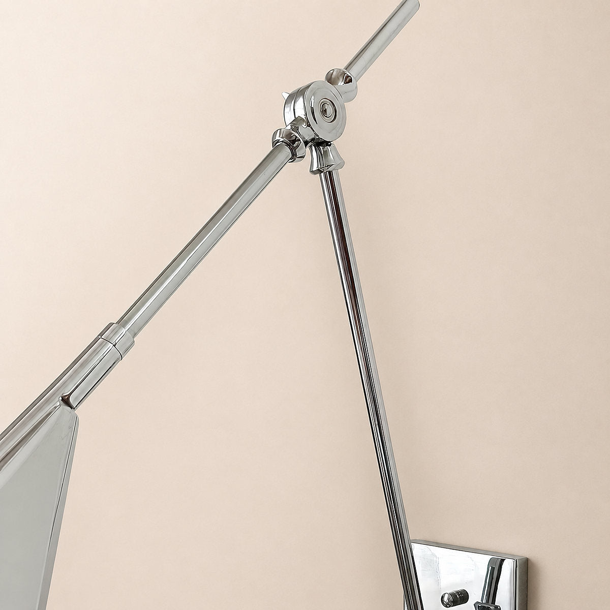 Magari Wall Lamp, L 29.1-Inch x H 26-Inch, White & Black & Brass for Living Room