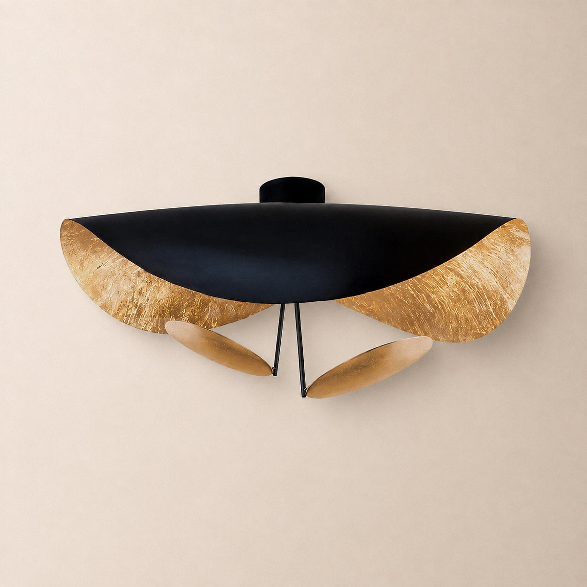 Tricolordeer Modern Round Disc Ceiling Light