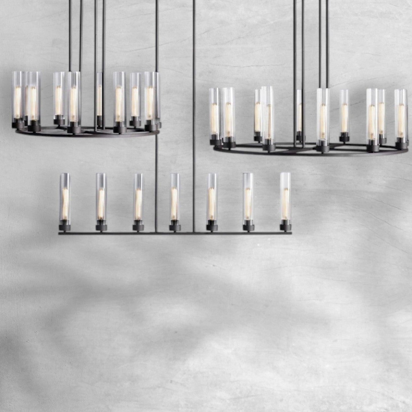 Andreas Linear Chandelier