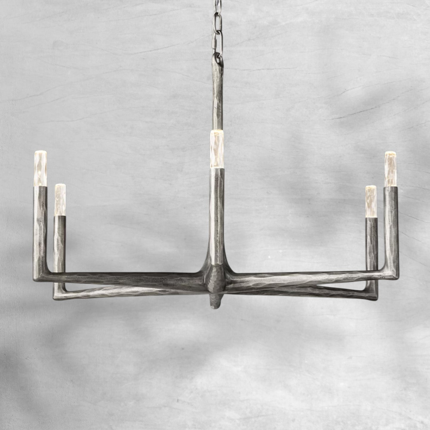 Thalen Forged Round Chandelier