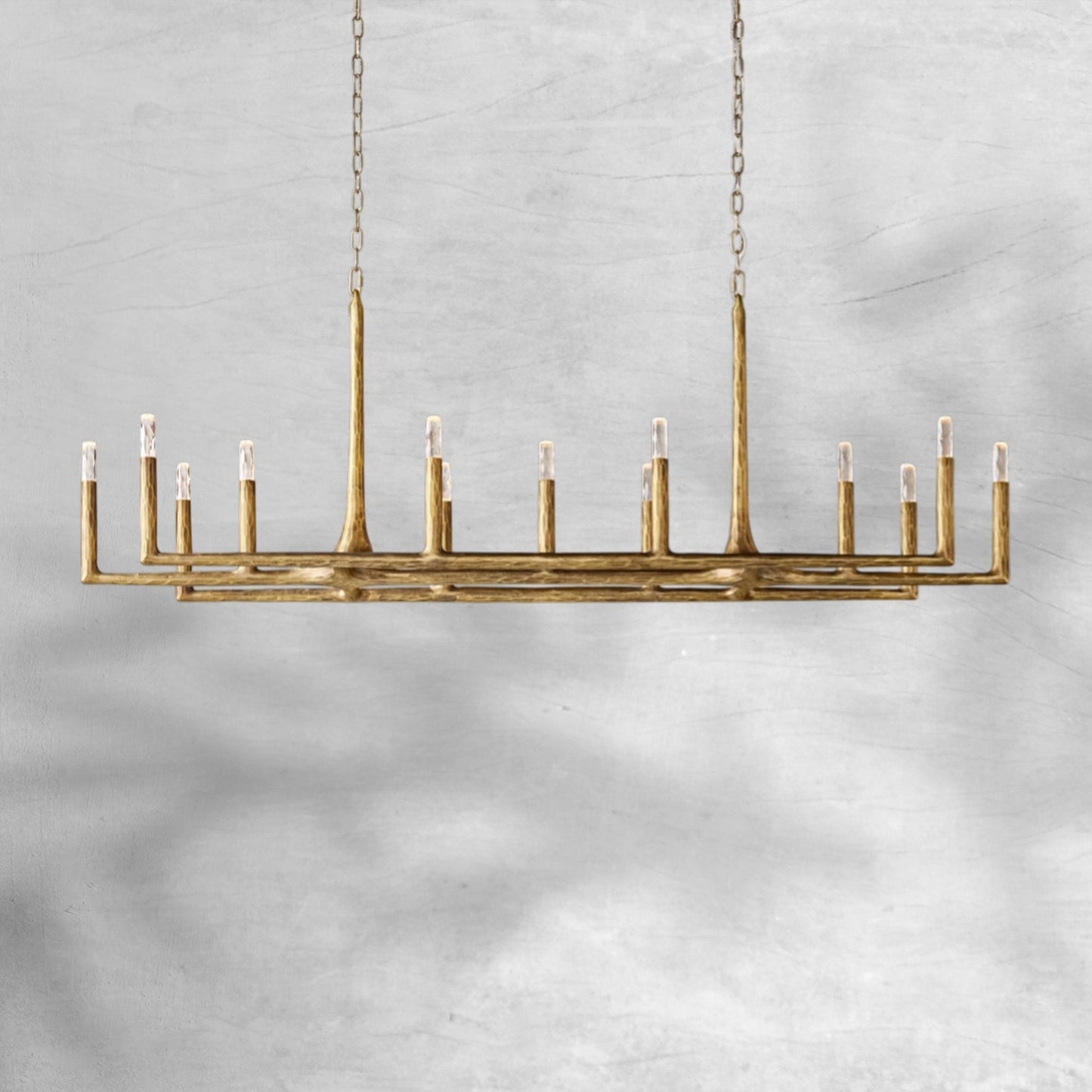 Thalen Forged Linear Chandelier