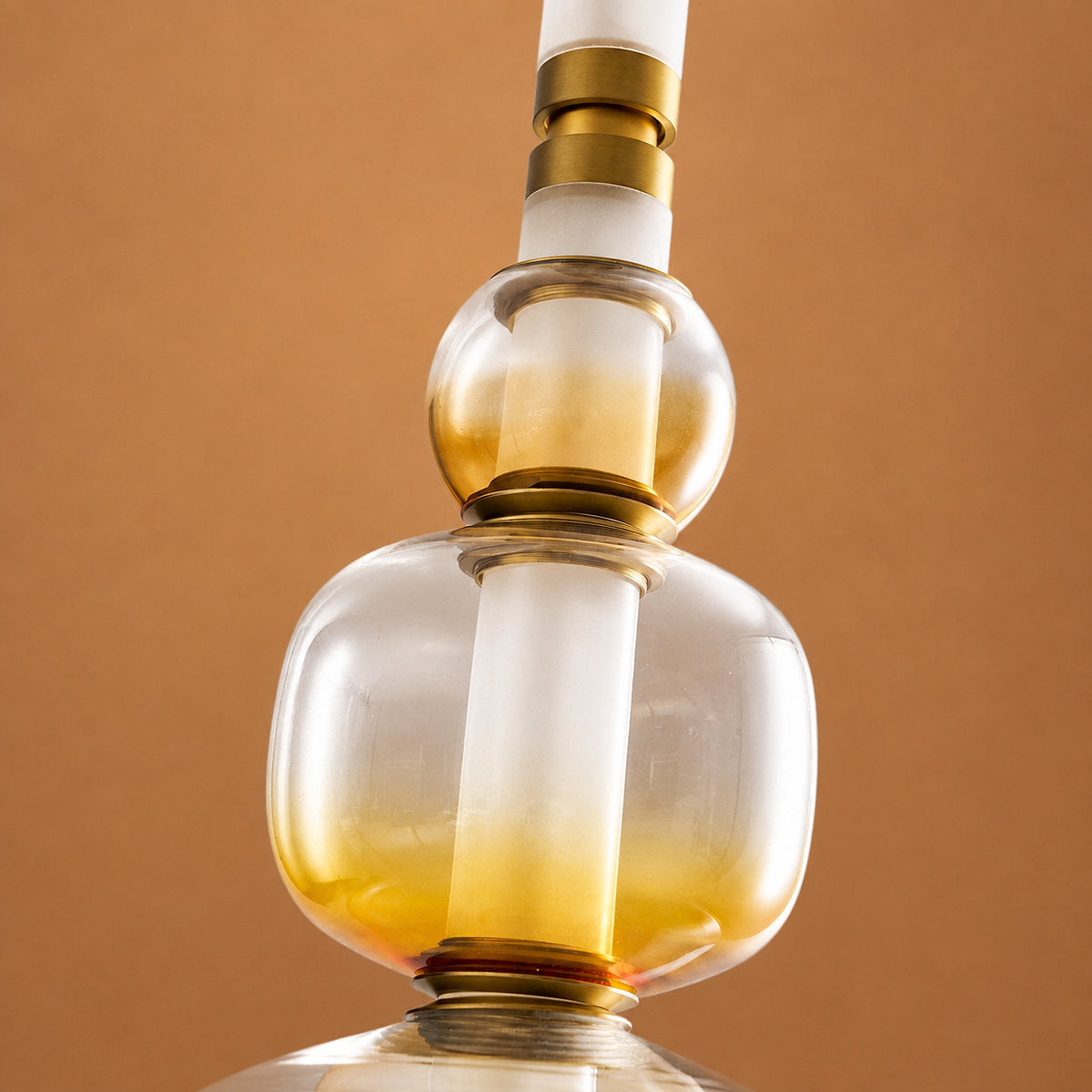 Linear Glass Bead Pendant Lamp