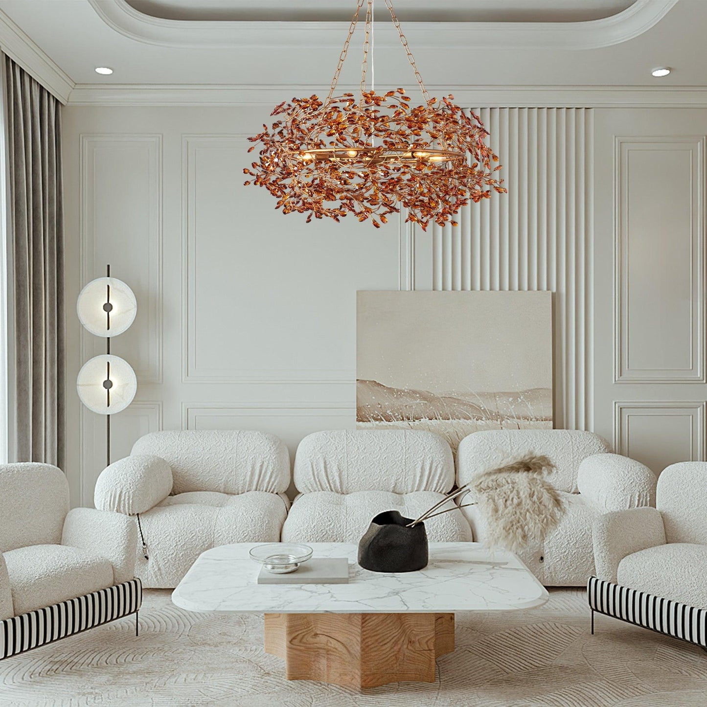 Fiore Crown Chandelier