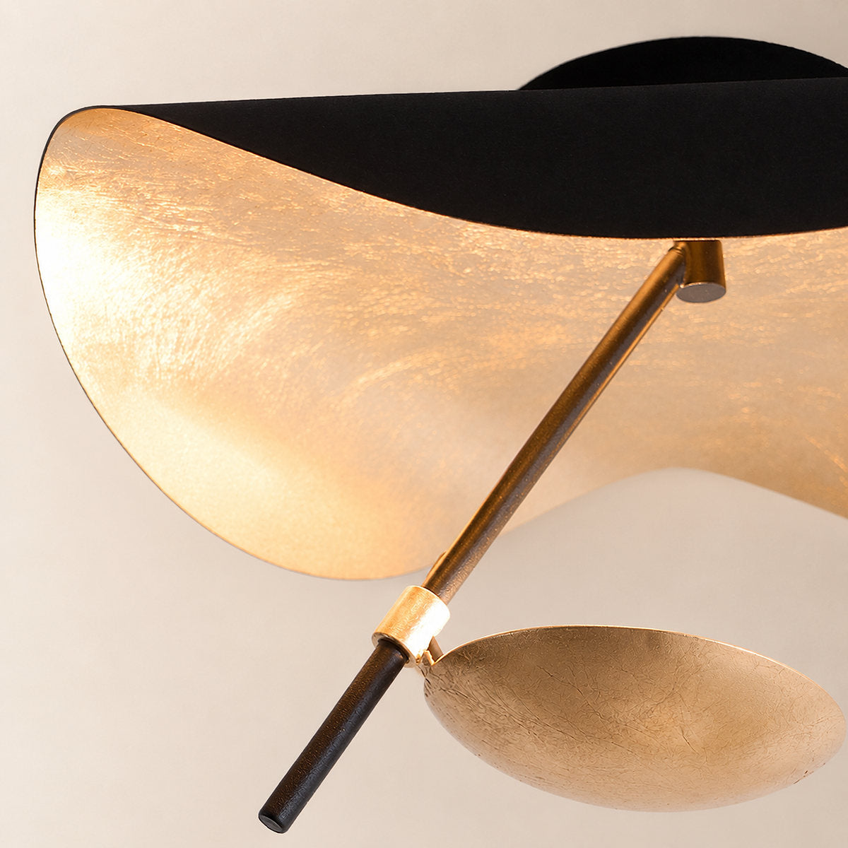 Tricolordeer Modern Round Disc Ceiling Light