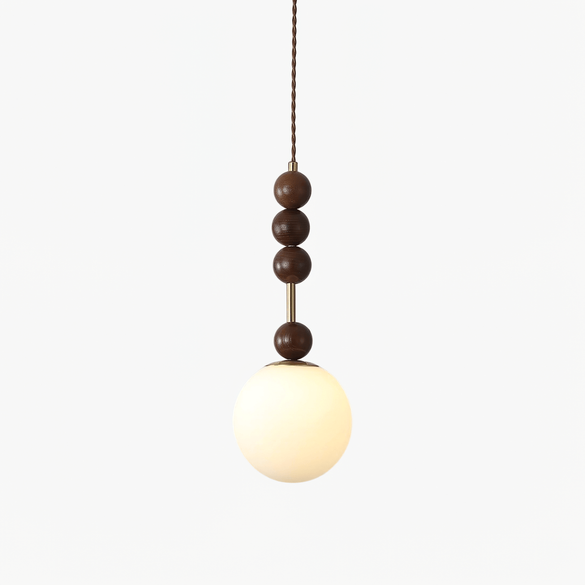 Artisan Wood and Glass Pendant Collection for Dining Room & Living Room