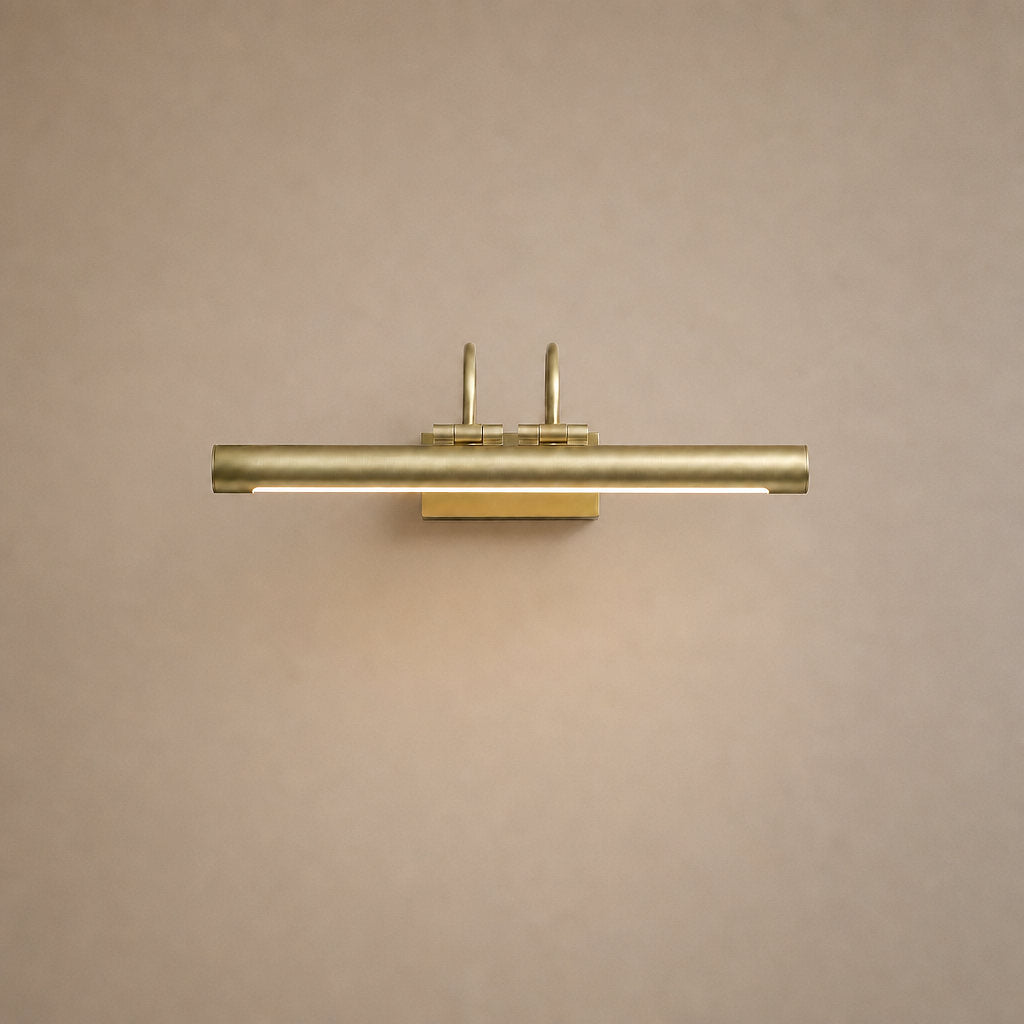 Classic Copper Cylindrical Vanity Wall Light
