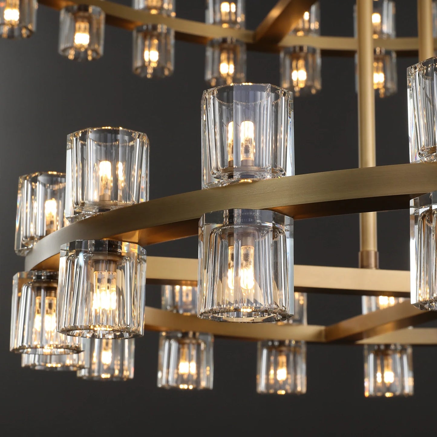 Arcachen Crystal Round Chandelier