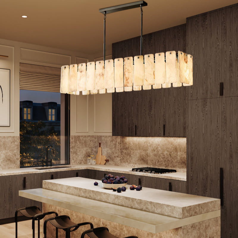 Calamete Onyx Rectangular Chandelier