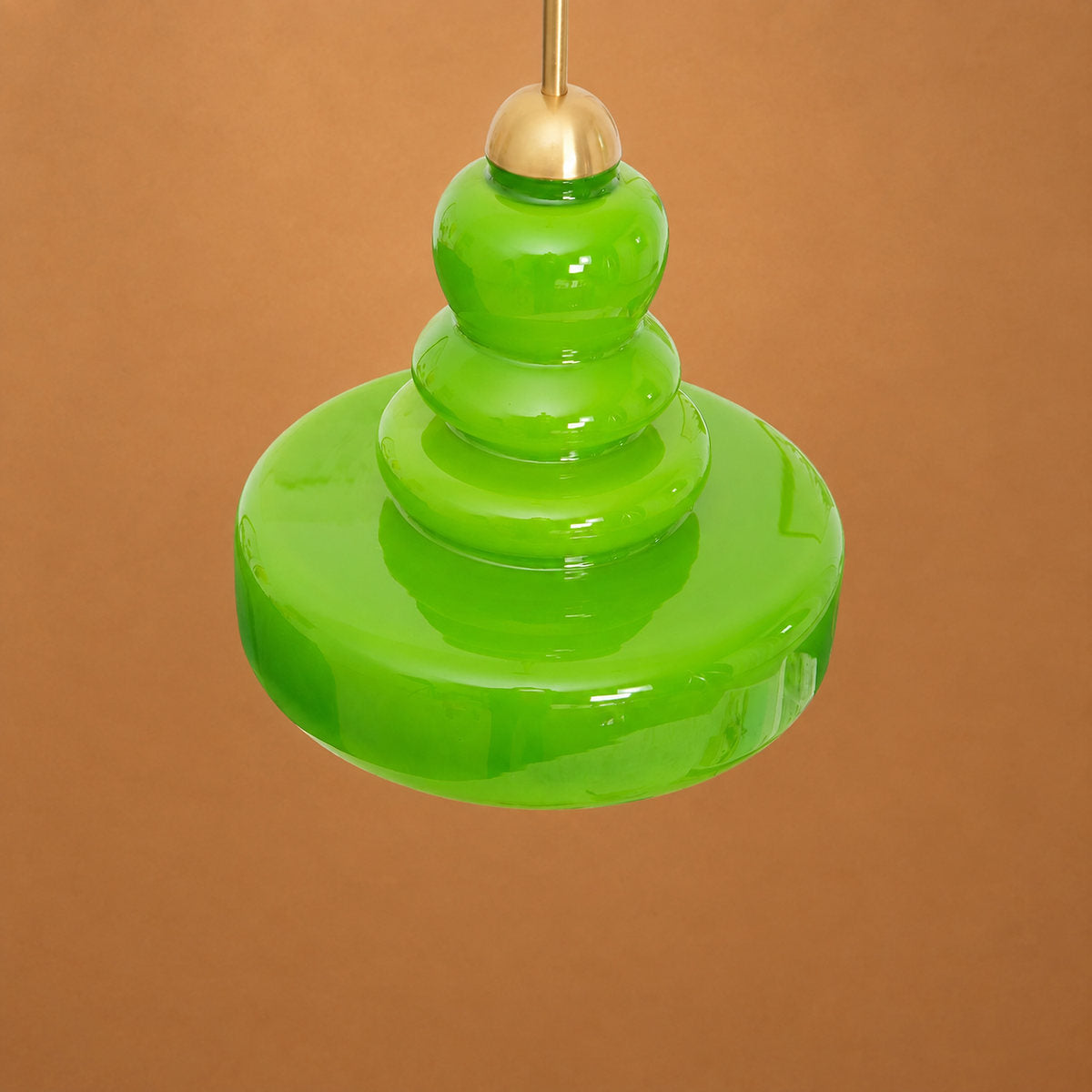 Vintage Aesthetic Glass Pendant Light for Dining Room & Living Room