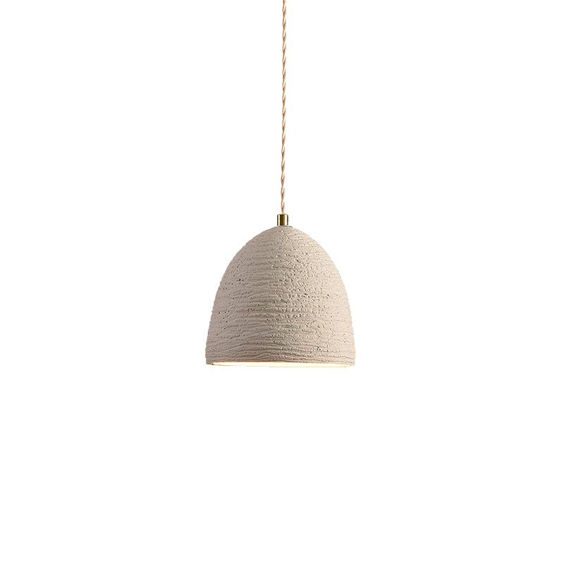 Raw Texture Cement Pendant Light Collection for Dining Room & Living Room