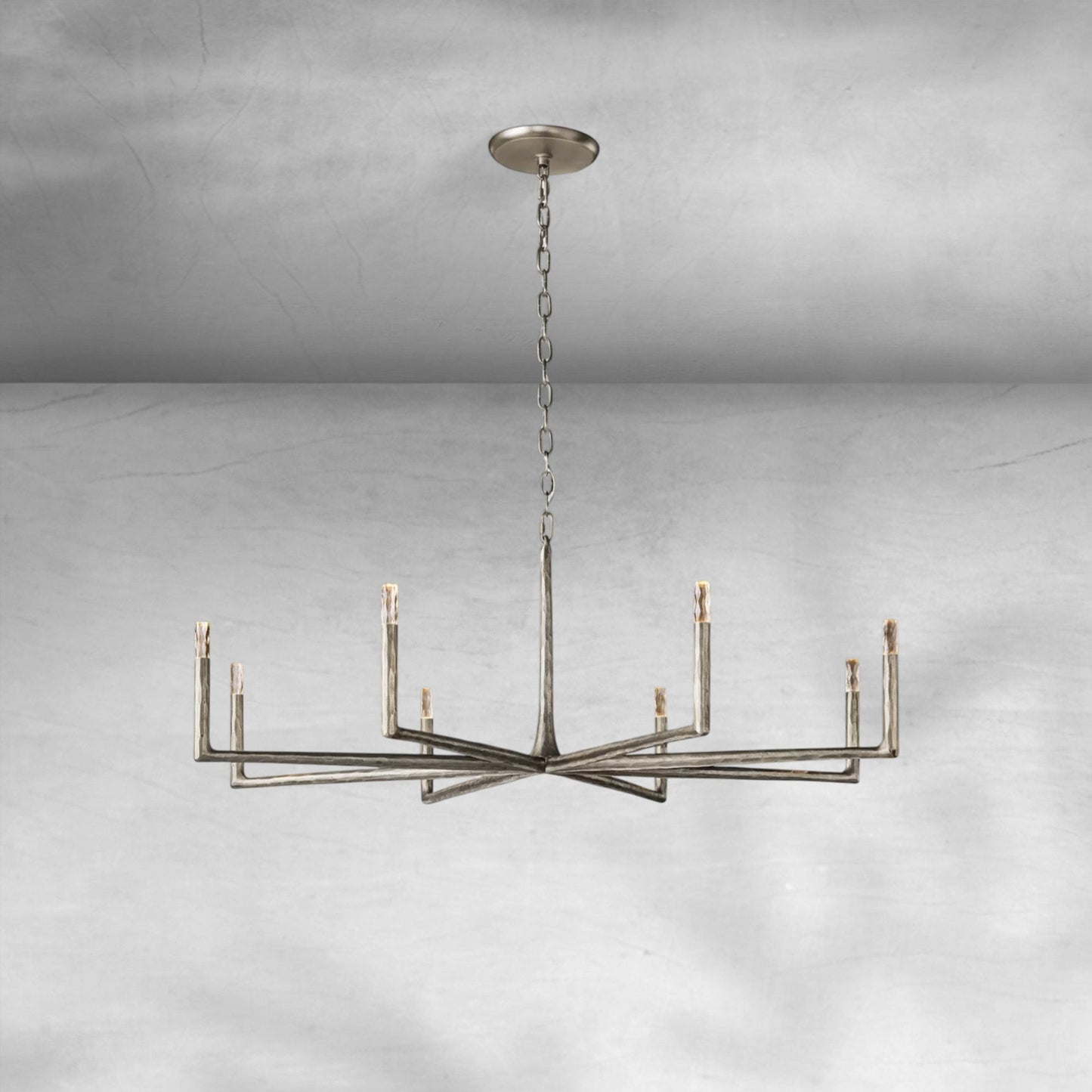 Thalen Forged Round Chandelier