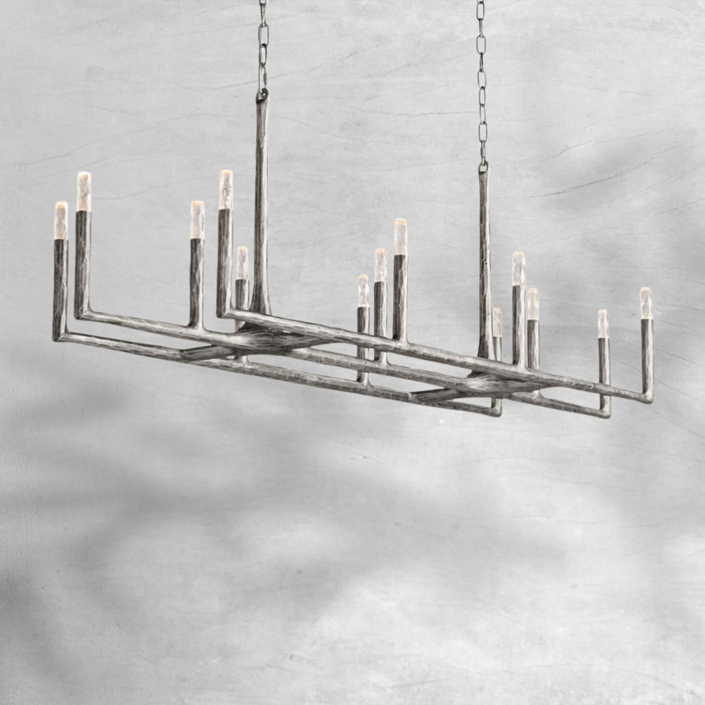 Thalen Forged Linear Chandelier