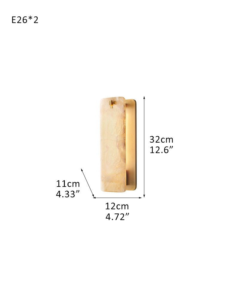 Calamete Onyx Sconce