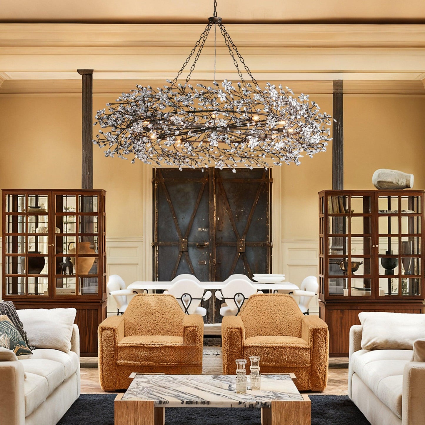 Fiore Crown Chandelier