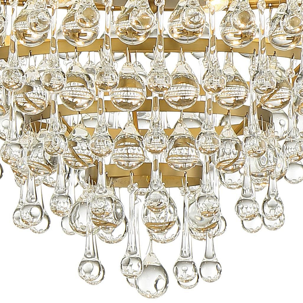 Calypso 20 Inch 6 Light Mini Chandelier