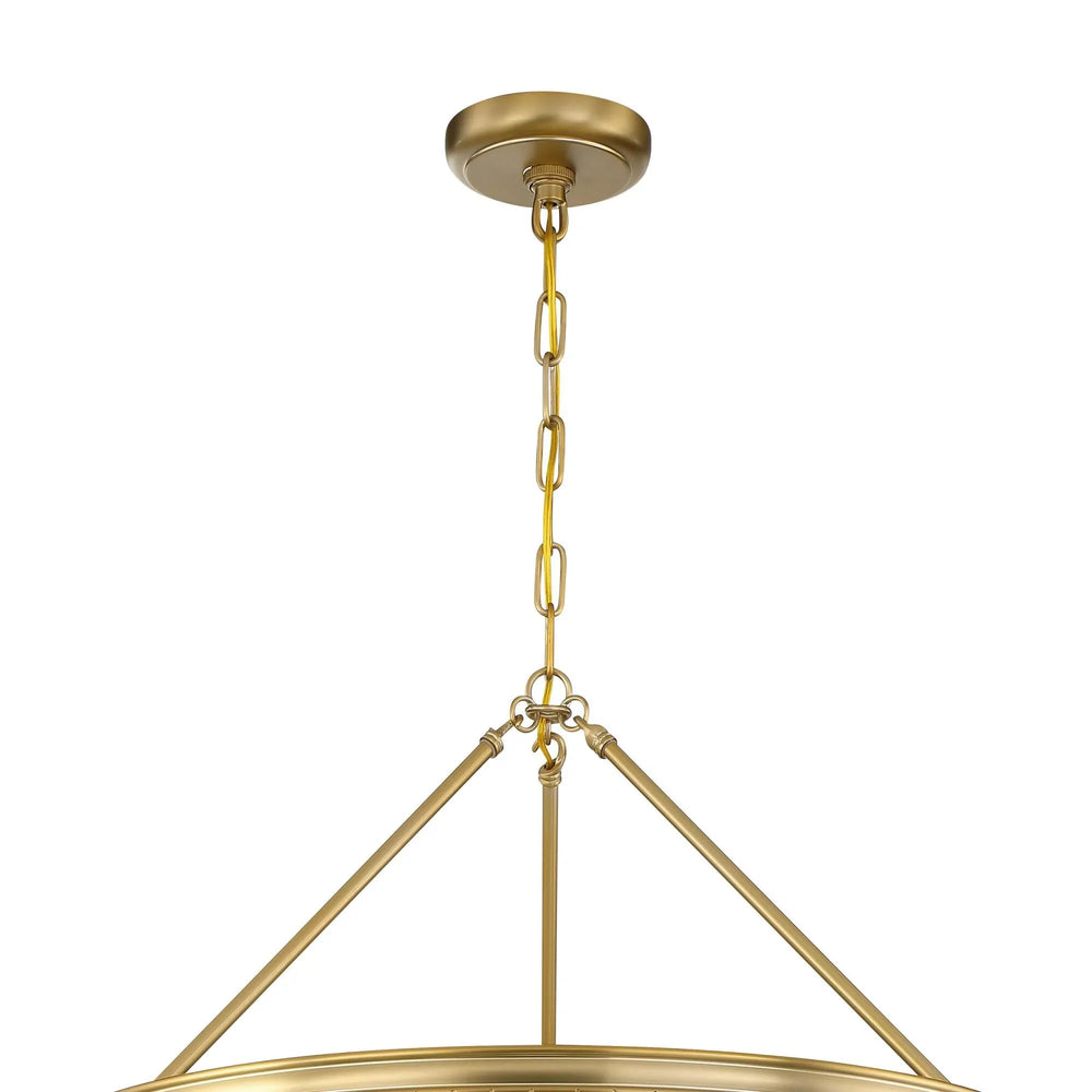 Calypso 30 Inch 6 Light Chandelier