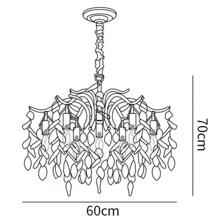 TD Dorale Modern Chandelier