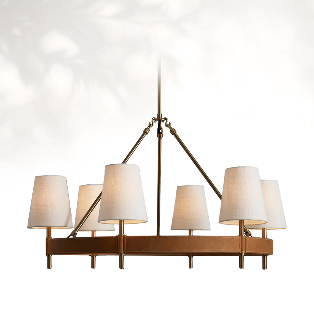 Hasting Round Chandelier 6 Light